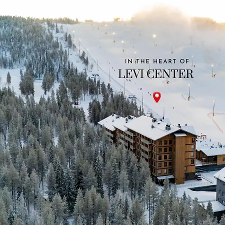 Lägenhet Le Lingonberry D4 Ski-in Ski-out, Hot Tub By Aavalevi Levi