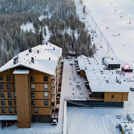 Le Lingonberry D4 Ski-in Ski-out, Hot Tub By Aavalevi Lägenhet